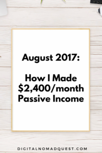 2400 month passive income