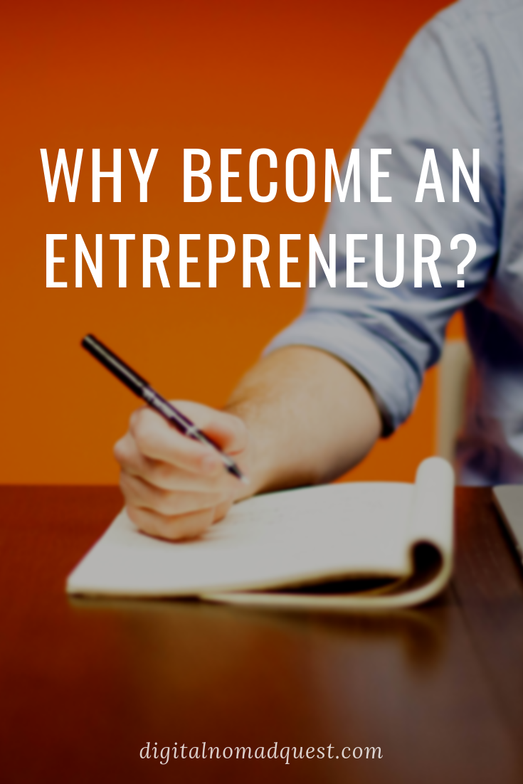 why become an entrepreneur