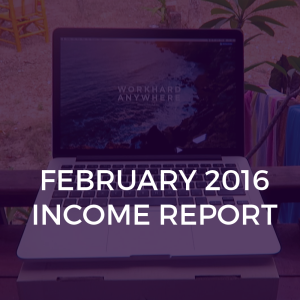 february 2016 passive income report