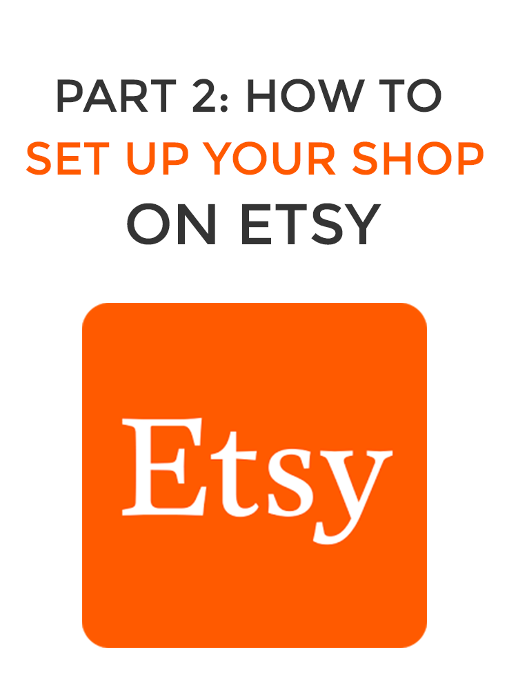 how to set up your shop on etsy