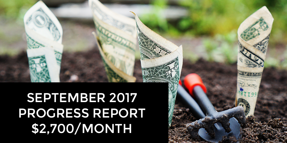 SEPTEMBER 2017 passive income report