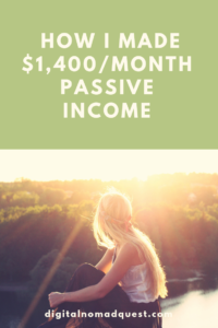 1400 a month passive income