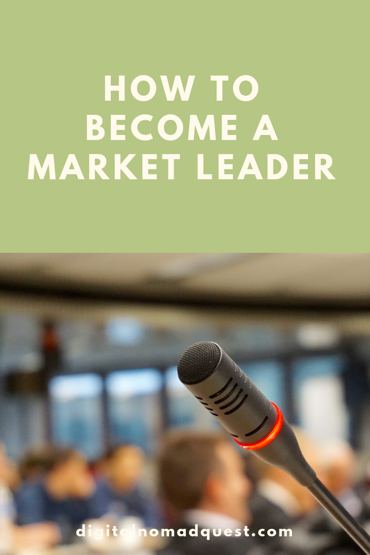 how to become a market leader