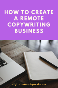 remote copywriting business