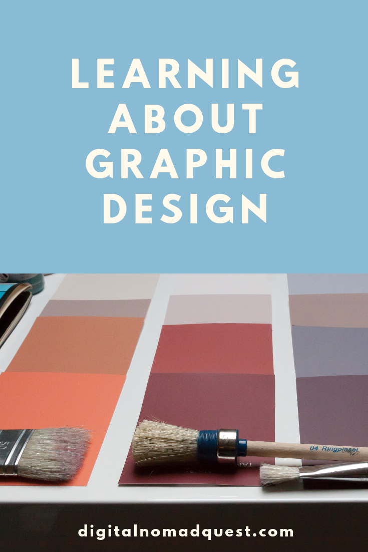 learning about graphic design