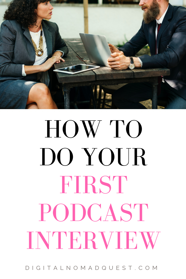 How to Do your first podcast interview
