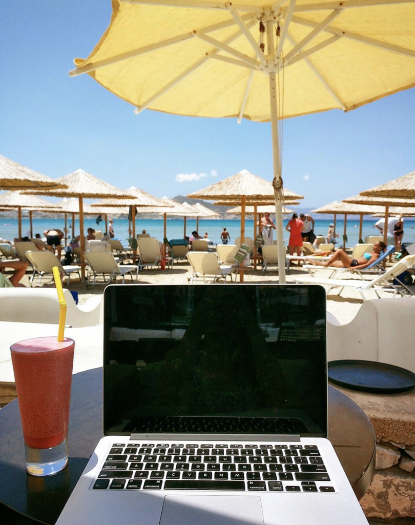 working remotely
