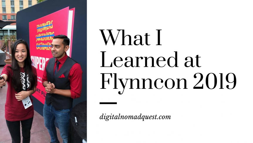 what I learned at flynncon 2019