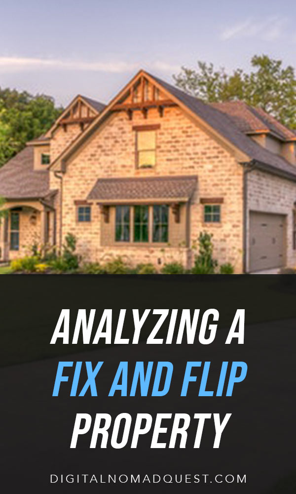 analyzing a fix and flip property