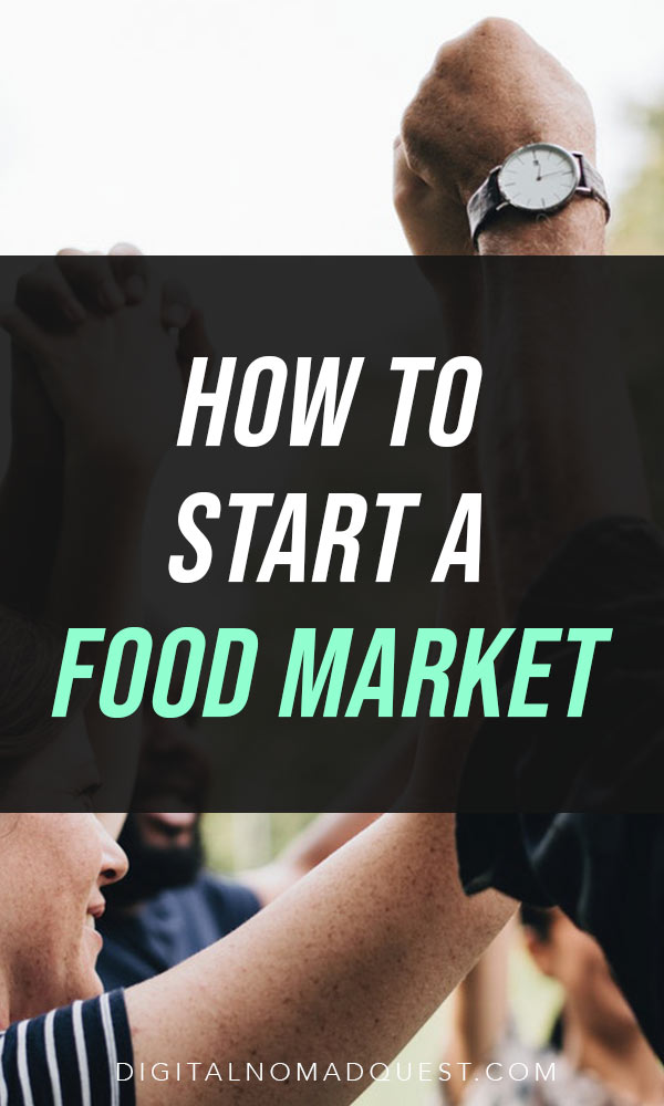 how to start a food market