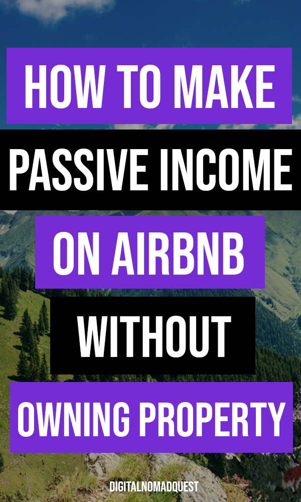 passive income on airbnb