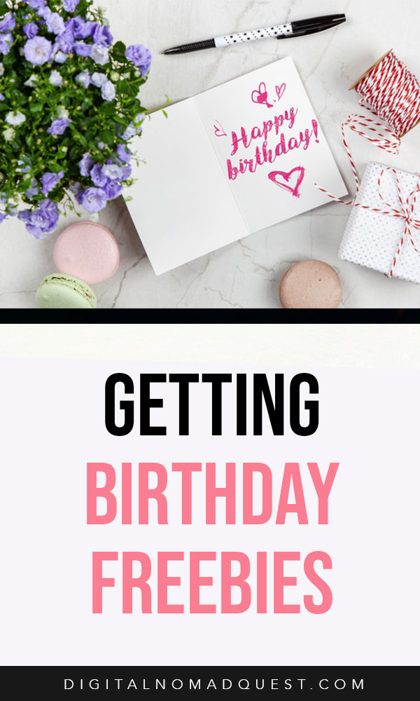 birthday freebies