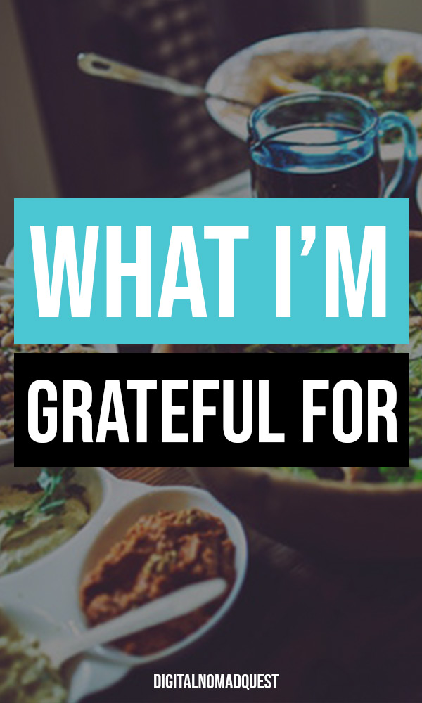 gratitude what i'm grateful for