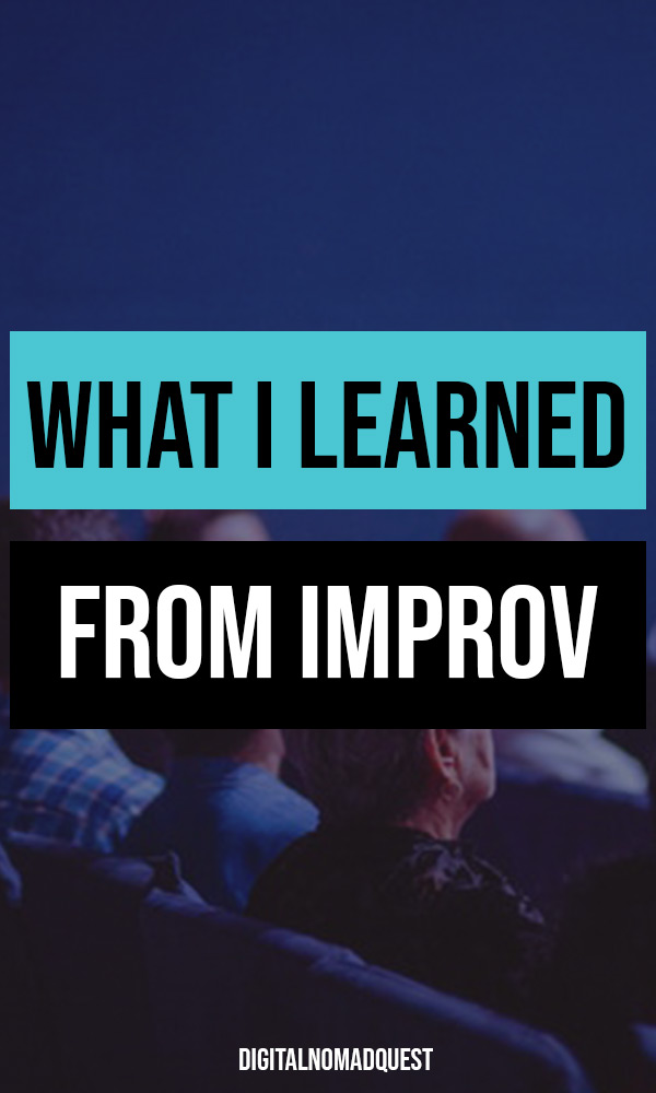 what i learned from improv