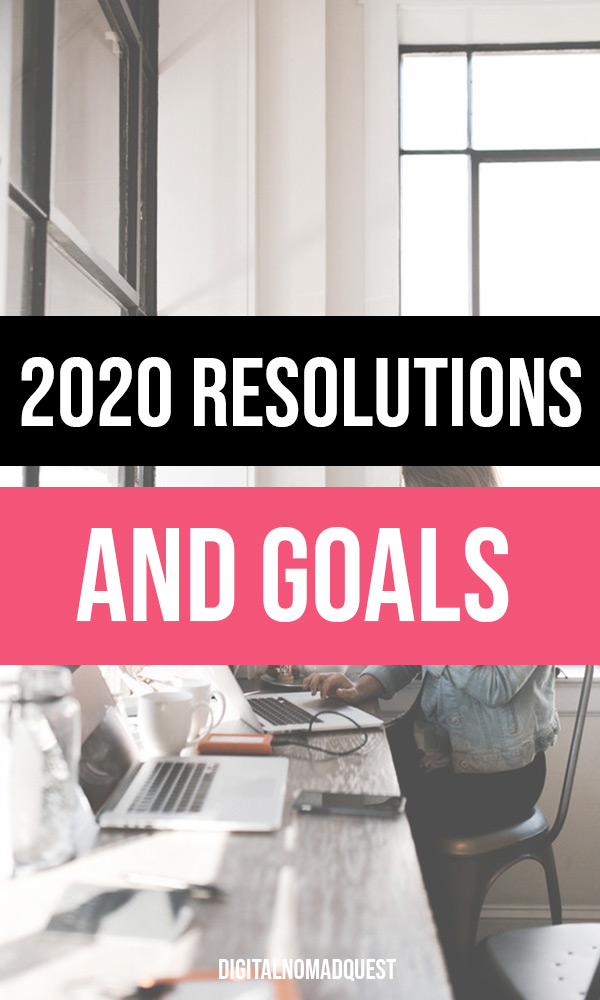 2020 resolutions and goals