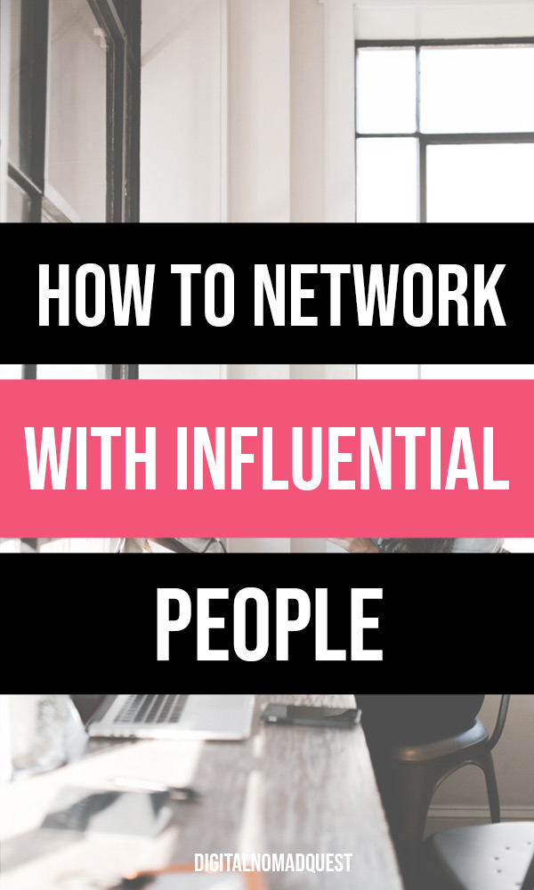 how to network with people