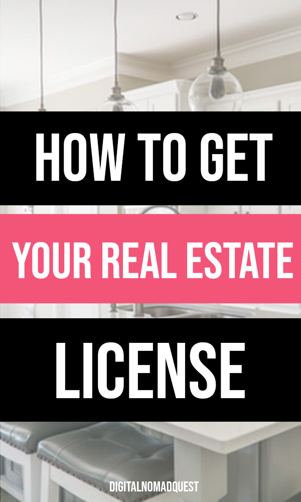 how to get real estate license