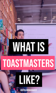 what is toastmasters like pin