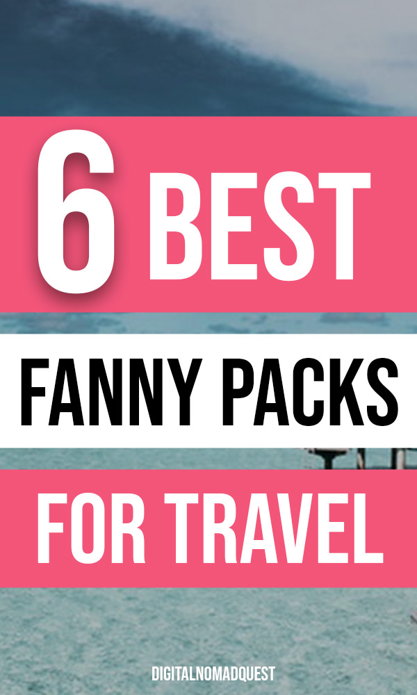 fanny packs for travel