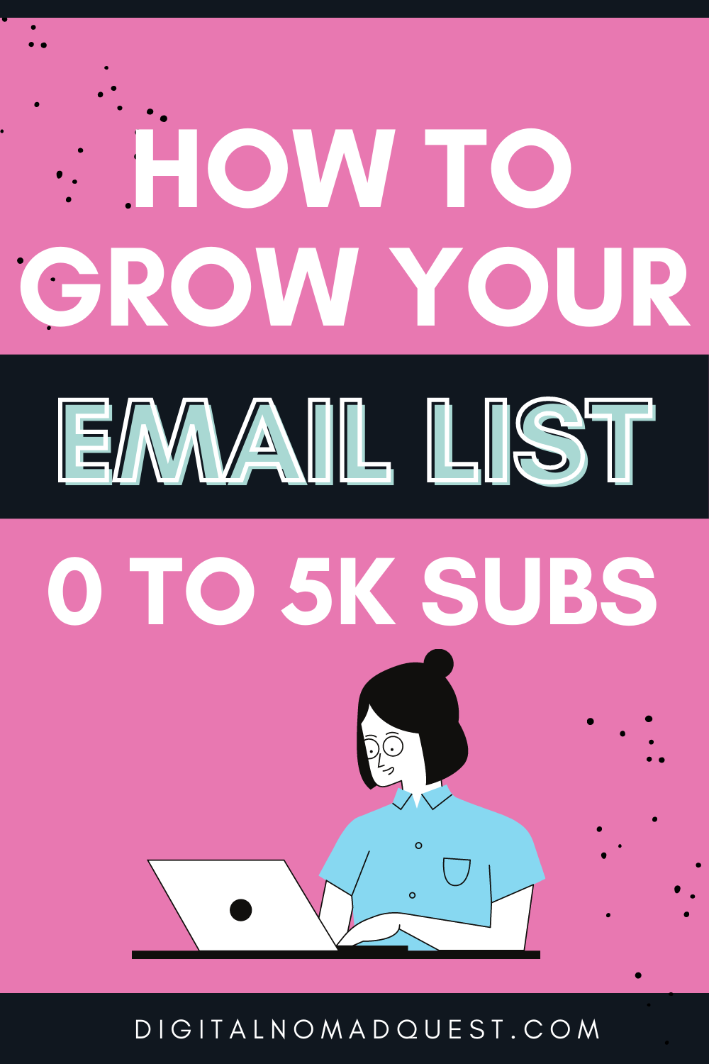 how to grow your email list 0 to 5k subs