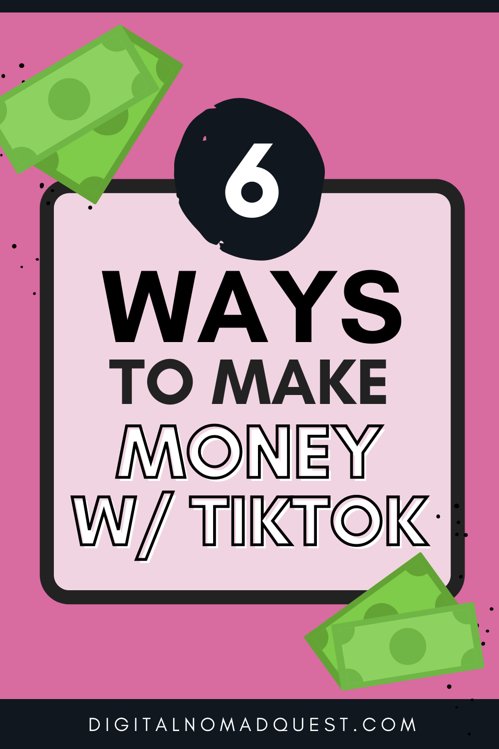 6 ways to make money with tiktok